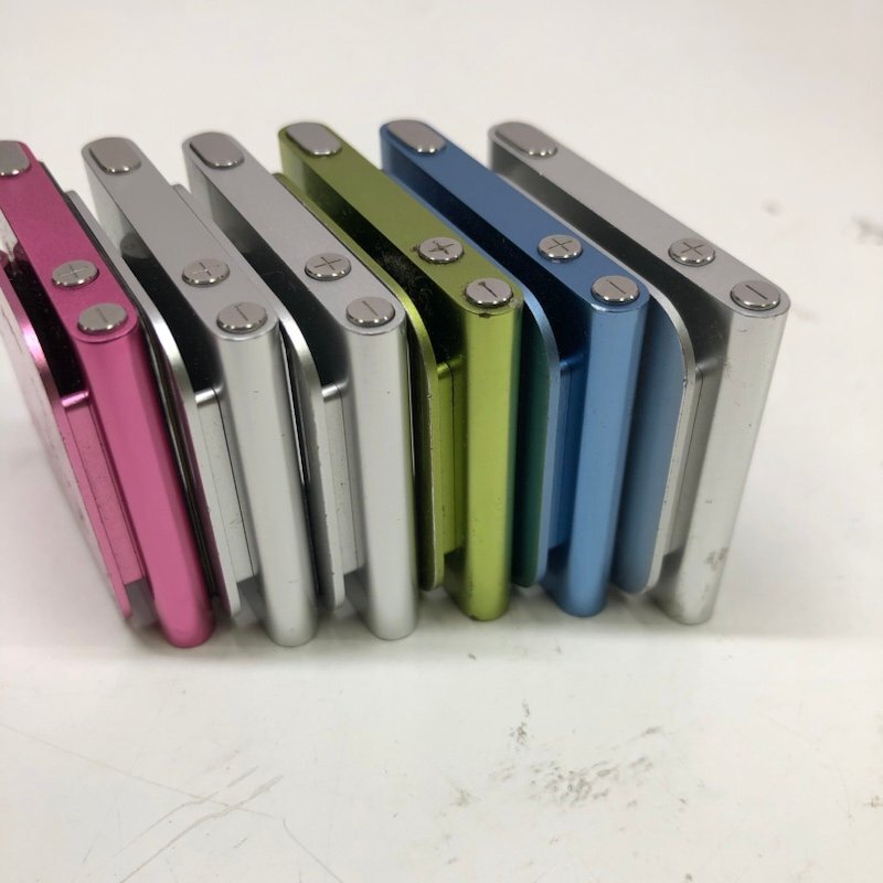 iPod nano 第6世代 8GB ６台まとめ売り A1366 MC689J/MC690JMC692J/MC525LL 本体のみ 240228SK040870_画像9