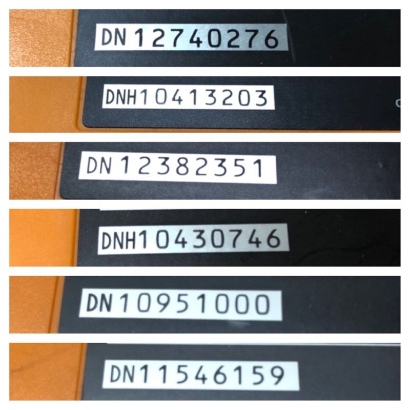 【ジャンク品】任天堂 Nintendo ニンテンドー ゲームキューブ オレンジ 6台 まとめ DOL-001 240430SK080763_画像7