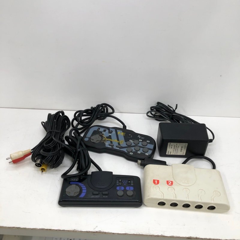 【ジャンク品 】 NEC PCエンジン PC Engine DUO-R PI-TG10 240502SK410145_画像6