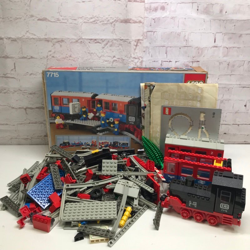 レゴ 7715 汽車セット LEGO ブロック レトロ 当時物 機関車 240507SK290204_画像1
