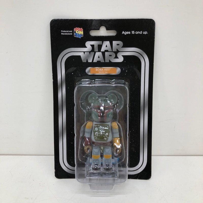 【未開封品】BE@RBRICK BOBA FETT PROTO Ver. STAR WARS ベアブリック スターウォーズ 240506RM460450_画像1