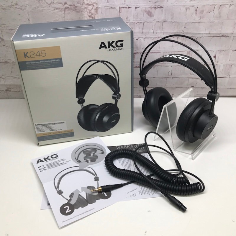 AKG by HARMAN K245 オープンエアー型 ヘッドホン 240506SK150021_画像1