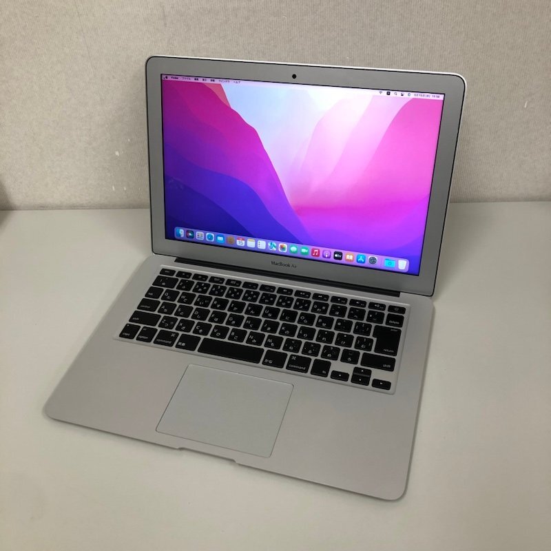 Apple MacBook Air 13inch Early 2015 MJVE2J/A Monterey/Core i5 1.6GHz/4GB/128GB/A1466 240510SK260321_画像1