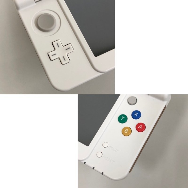 任天堂 New ニンテンドー 3DS ホワイト KTR-001 + きせかえプレート マリオ 木目 240510SK130746_画像6