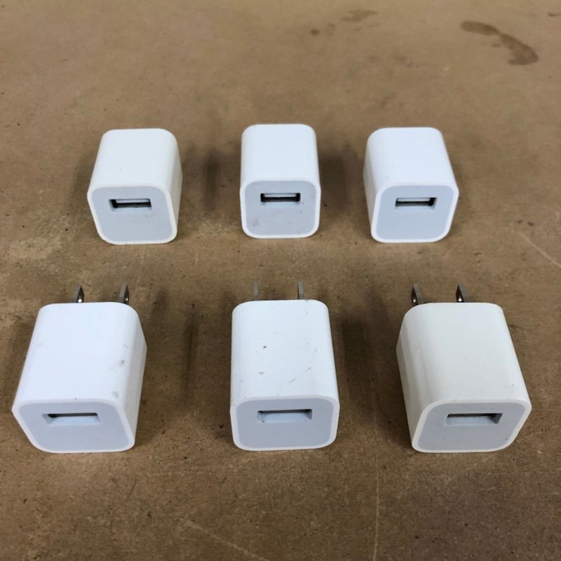 【ジャンク品】Apple アップル USB ACアダプタ 充電器 50個 まとめ売り 240220SK290518_画像9