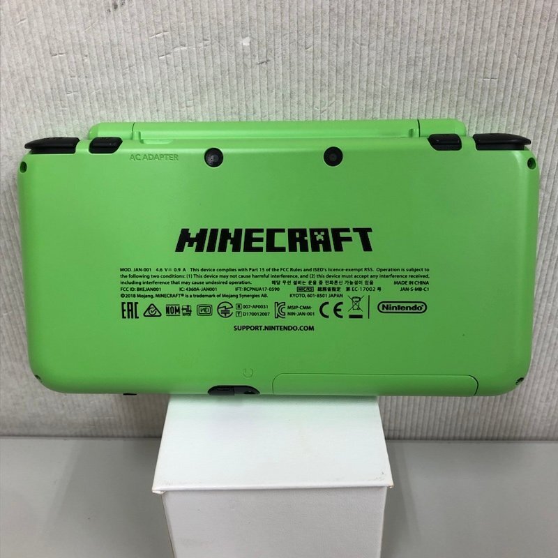 任天堂 Newニンテンドー2DS LL MINECRAFT CREEPER EDITION マインクラフト クリーパーエディション 240405SK190131_画像8