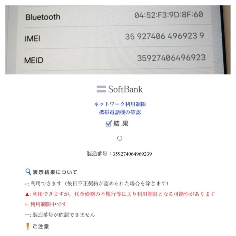 【ジャンク品】Apple iPad mini 4 Wi-Fi+Cellular 128GB ゴールド A1550 MK782J/A SB〇 アクティベーションロックあり 231130SK260145_画像8