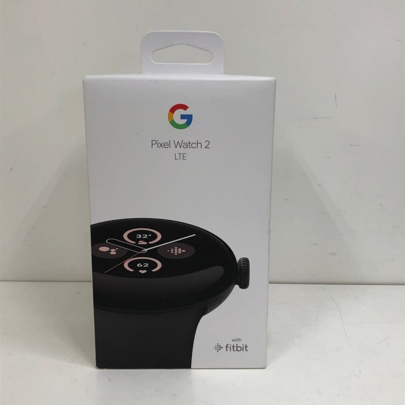 未開封 Google Pixel Watch 2 LTE グーグル ピクセルウォッチ2 マットブラック 利用制限 SoftBank △ 240502SK220732_画像1