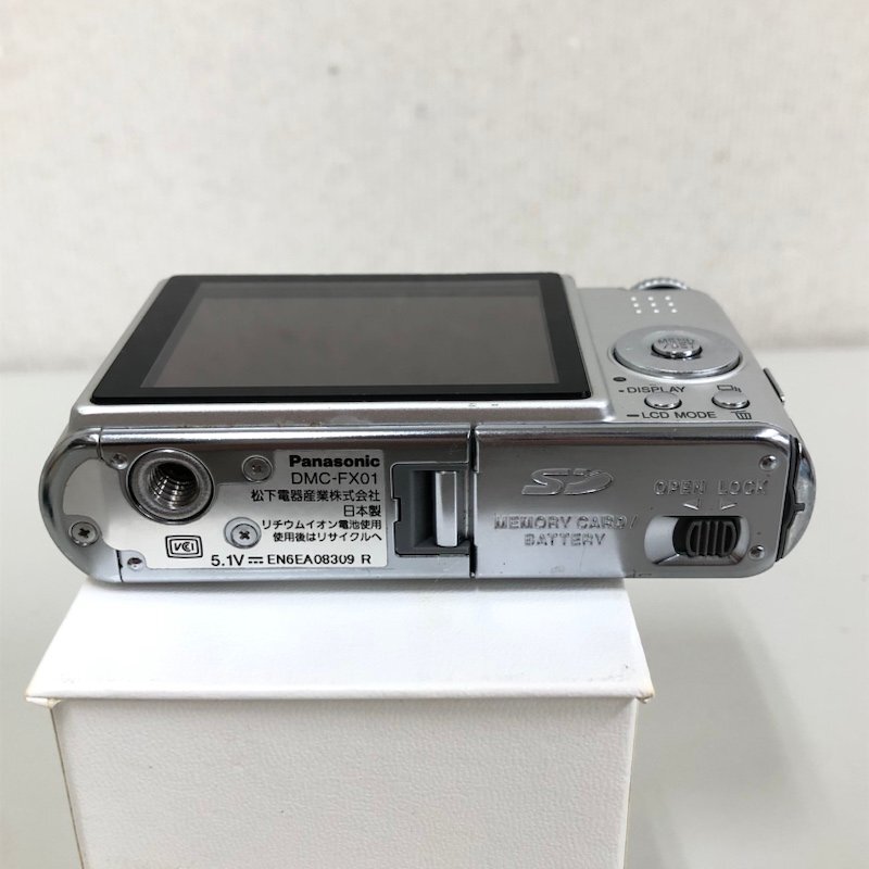 【ジャンク】Panasonic パナソニック コンパクトデジタルカメラ LUMIX DMC-FX01 ルミックス 240507SK250295_画像8