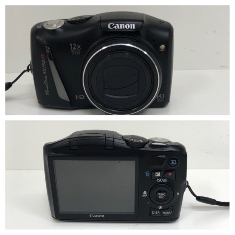 【ジャンク品】Canon キャノン　PowerShot　SX150IS　デジタルカメラ　箱なし　240520SK230038_画像1