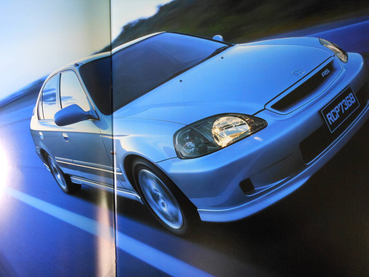 HONDA CIVIC FERIO / 1600Si / DOHC VTEC / GF-EK4型 / 1600Vi-RS / GF-EK4型 / ホンダ・シビック・フェリオ / 価格表 / 99年_画像3