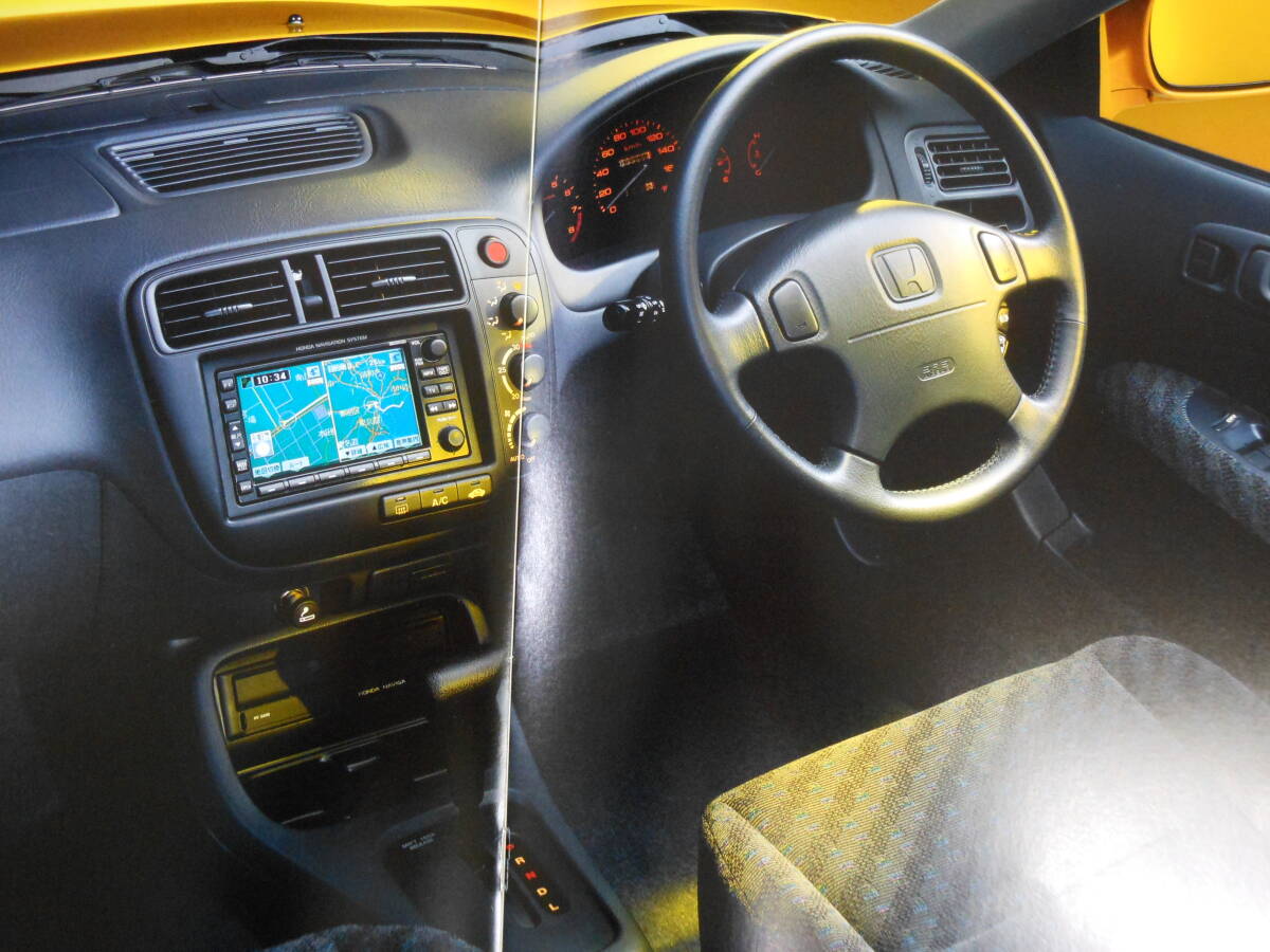 HONDA CIVIC / 1600SiR / DOHC VTEC / GF-EK4型 / 1600Type R / 185PS/8200rpm / ホンダ・シビック / 価格表 / 99年_画像5