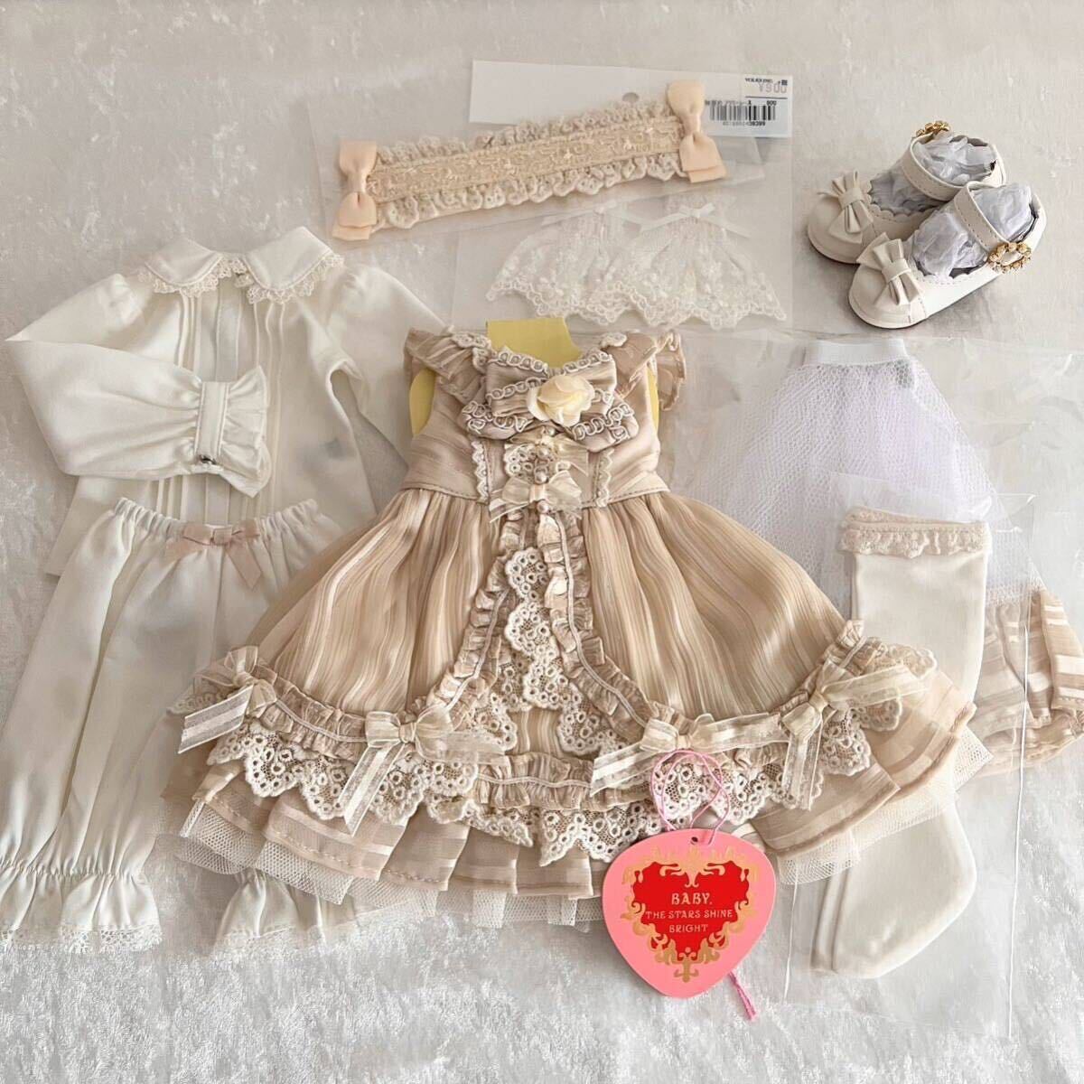 Super Dollfie × BABY, THE STARS SHINE BRIGHT 「「Veronica Elisse ジャンパースカートコーデ」他 DearSD Dear SD DSD ボークス - 服、靴 Super Dollfie × BABY, THE STARS SHINE BRIGHT 「「Veronica Elisse ジャンパースカートコーデ」他 DearSD Dear SD DSD ボークス - 服、靴