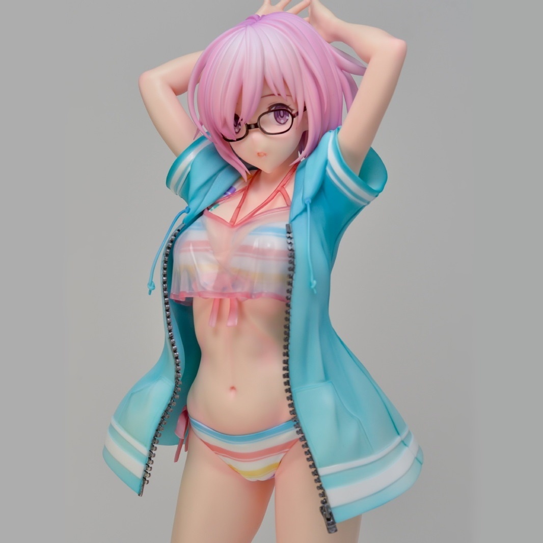 1/4 マシュ・キリエライト 水着Ver Fate/Grand Order 未塗装 組立て式 レジン ガレージキット