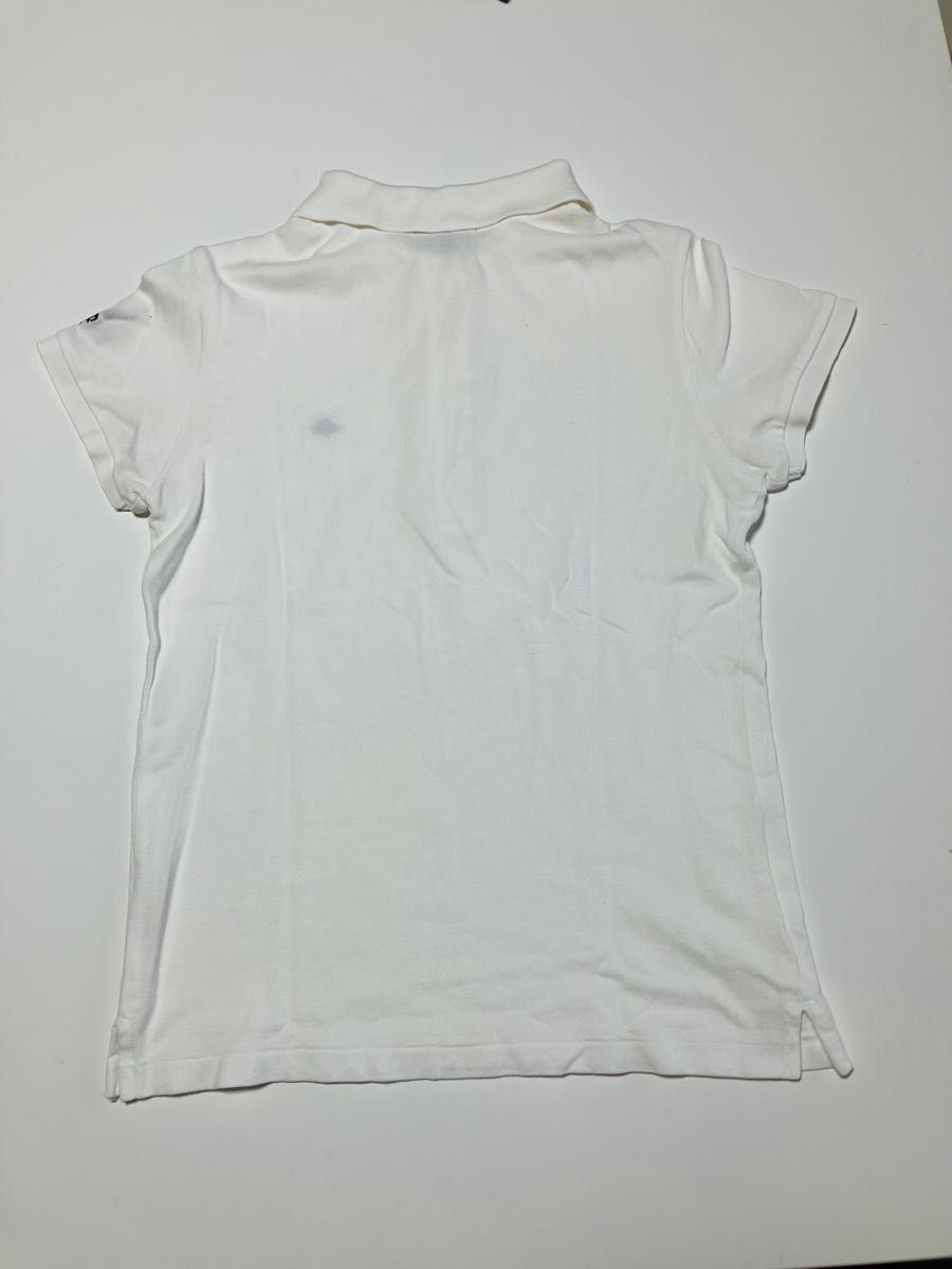 パーリーゲイツ　レディース　定番半袖ポロシャツ　ホワイト・ブラック　２枚セット　サイズ１