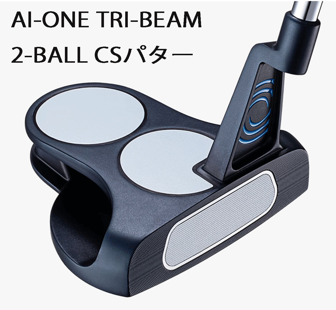 新品■オデッセイ■2024.5■AI-ONE TRI-BEAM■2-BALL CS:センターシャフト■34.0■AIインサートでボールスピードの低下を抑制■正規品_画像1