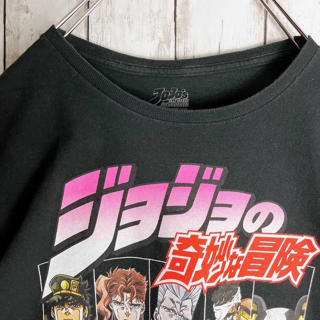 アニメT【ジョジョの奇妙な冒険】キャラ tシャツ L 公式 オフィシャル 古着_画像3