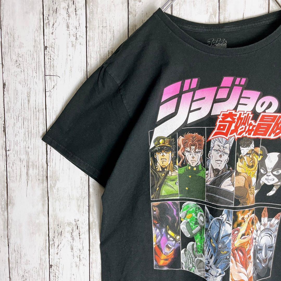 アニメT【ジョジョの奇妙な冒険】キャラ tシャツ L 公式 オフィシャル 古着_画像10