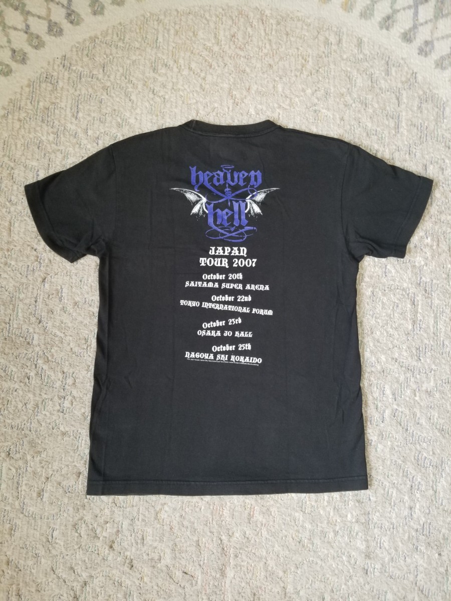 HEAVEN AND HELL　2007年ジャパン・ツアー 「LIVE EVIL」Tシャツ_画像2