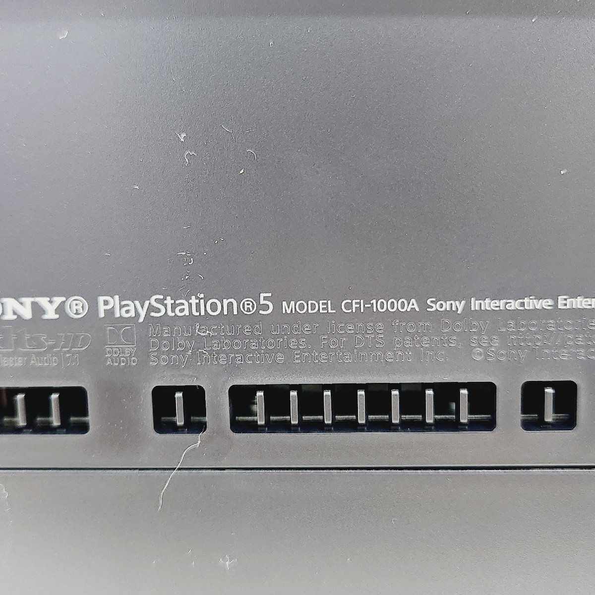 ◇【2】初期化済み 箱イタミ SONY PS5 ディスクエディション CFI-1000A 825GB 同梱不可 1円スタートの画像6