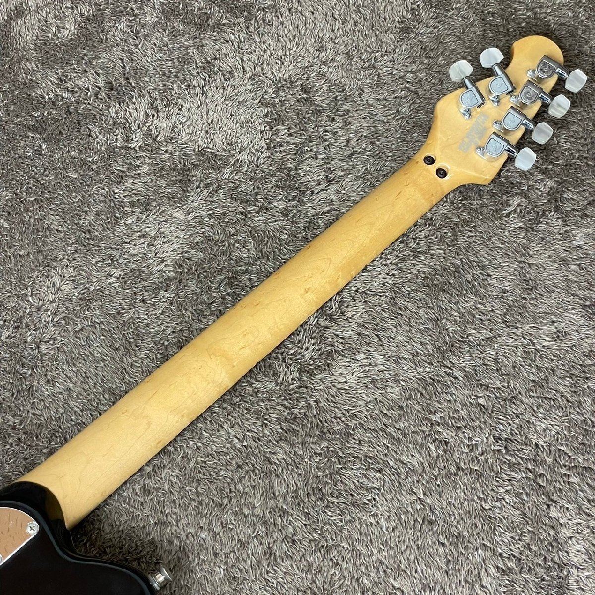 〇【中古】MUSIC MAN EVH Signature Trans Purple Flmae Maple 1993年製 ヴァン・ヘイレン ミュージックマン 同梱不可 1円スタートの画像4