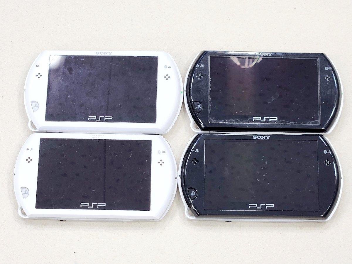 * Junk первый период . завершено PSPgo корпус 6 шт. комплект PlayStation * портативный включение в покупку не возможно 1 иен старт 