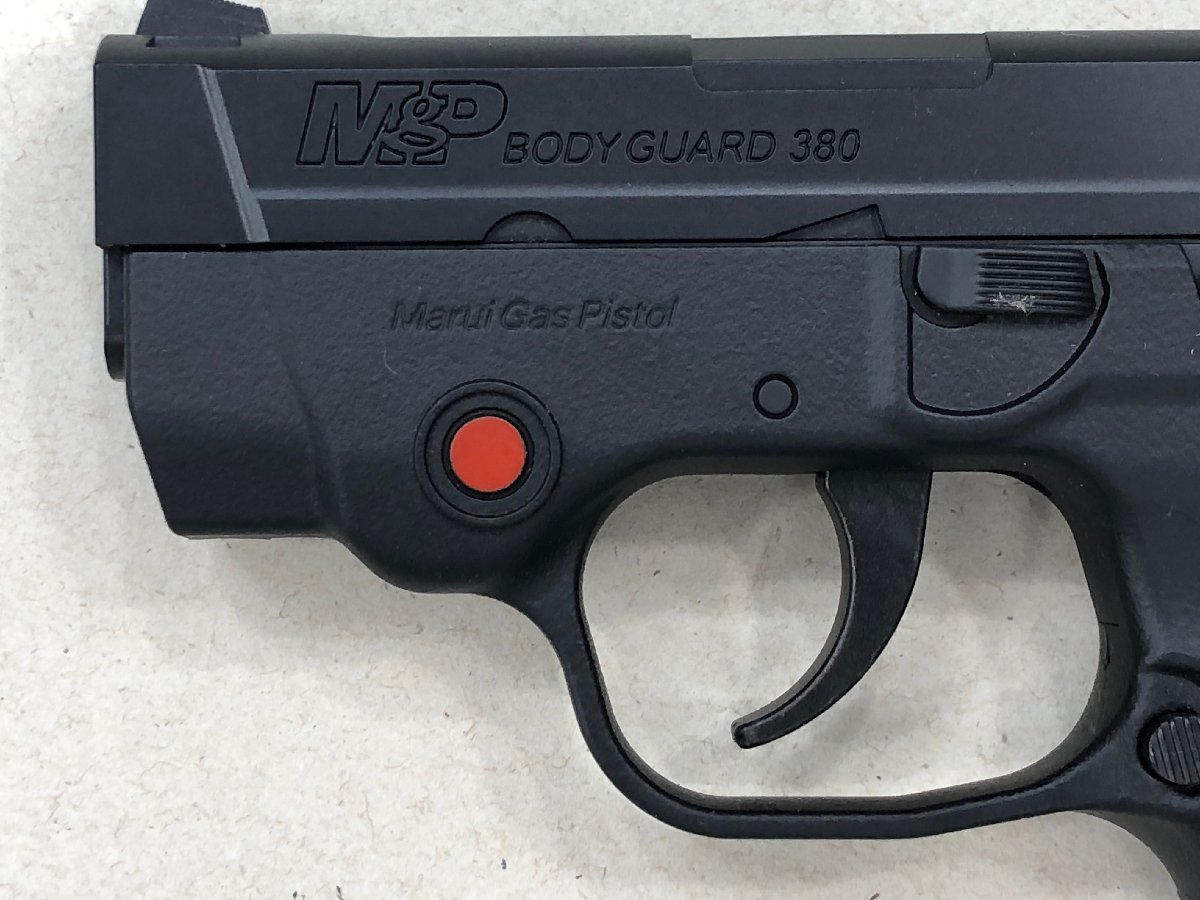 ^[ necessary age verification ][2] secondhand goods Tokyo Marui body guard /BODYGUARD 380 fixation sliding gas gun including in a package un- possible 1 jpy start 