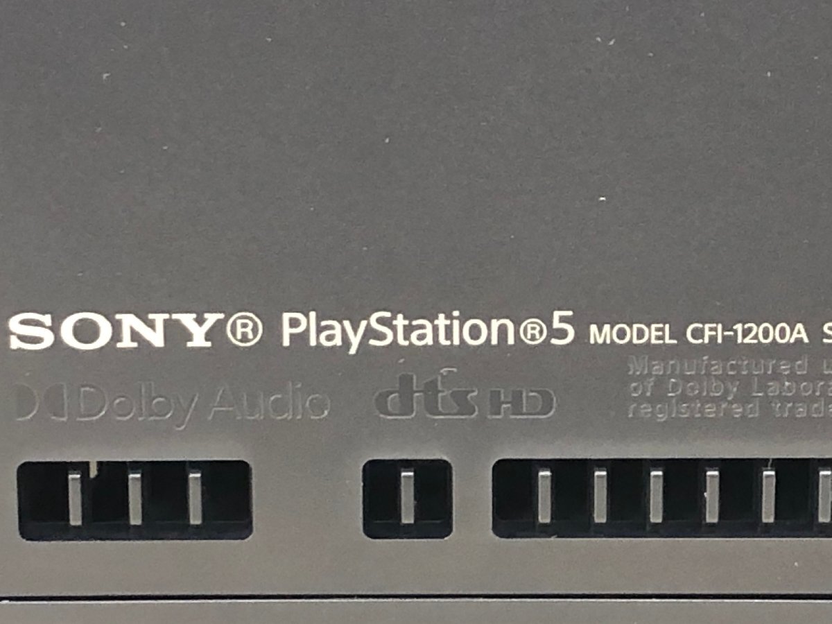 △【1】初期化済み SONY PS5 CFI-1200A 825GB ディスクエディション 同梱不可 1円スタートの画像6
