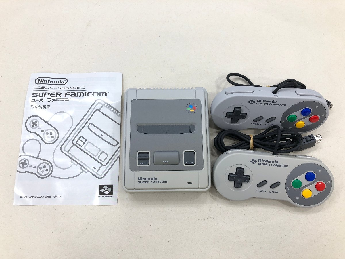 △【14】動作確認済み ニンテンドークラシックミニ スーパーファミコン 任天堂 Nintendo 同梱不可 1スタ_画像1