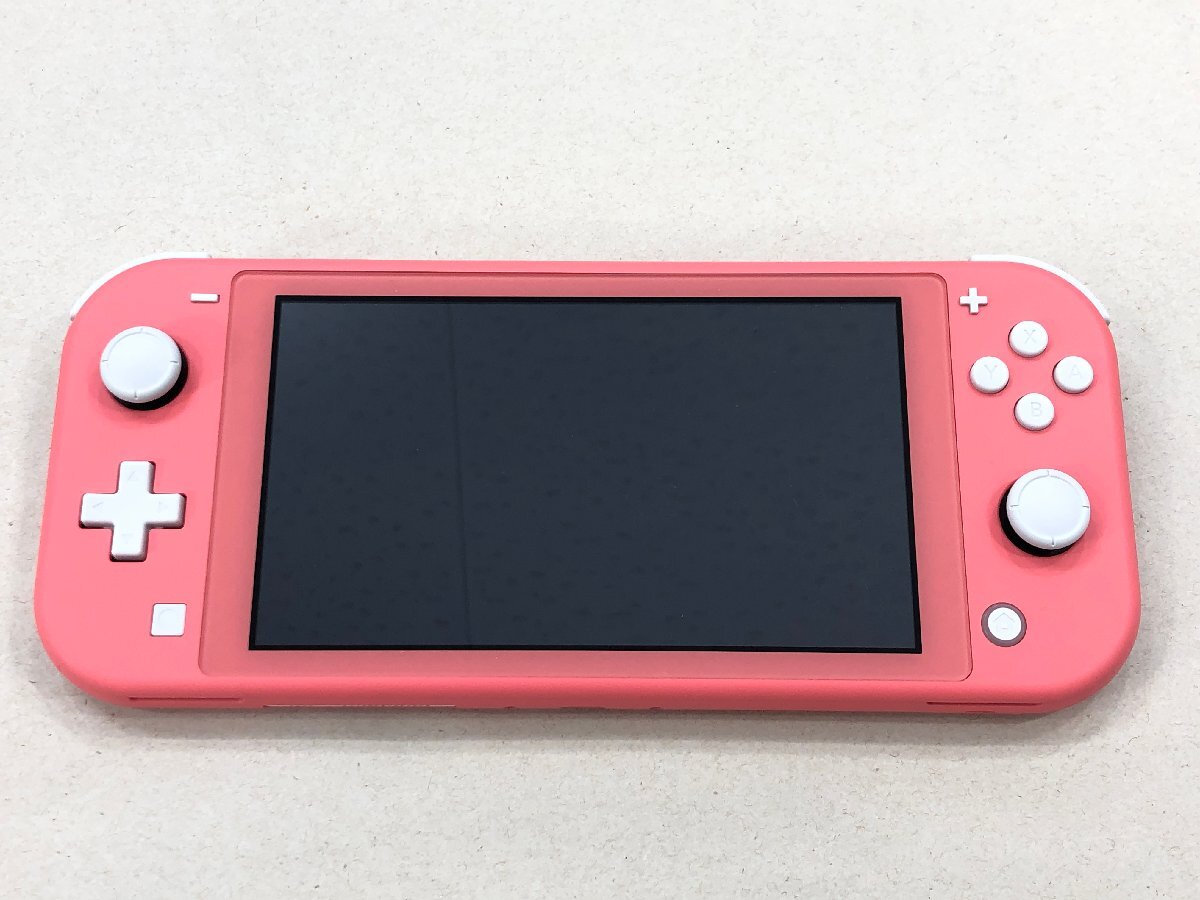 △【19】初期化済み Nintendo Switch Lite/ニンテンドースイッチライト コーラル 箱無し 任天堂 ニンテンドー 同梱不可 1スタ_画像2