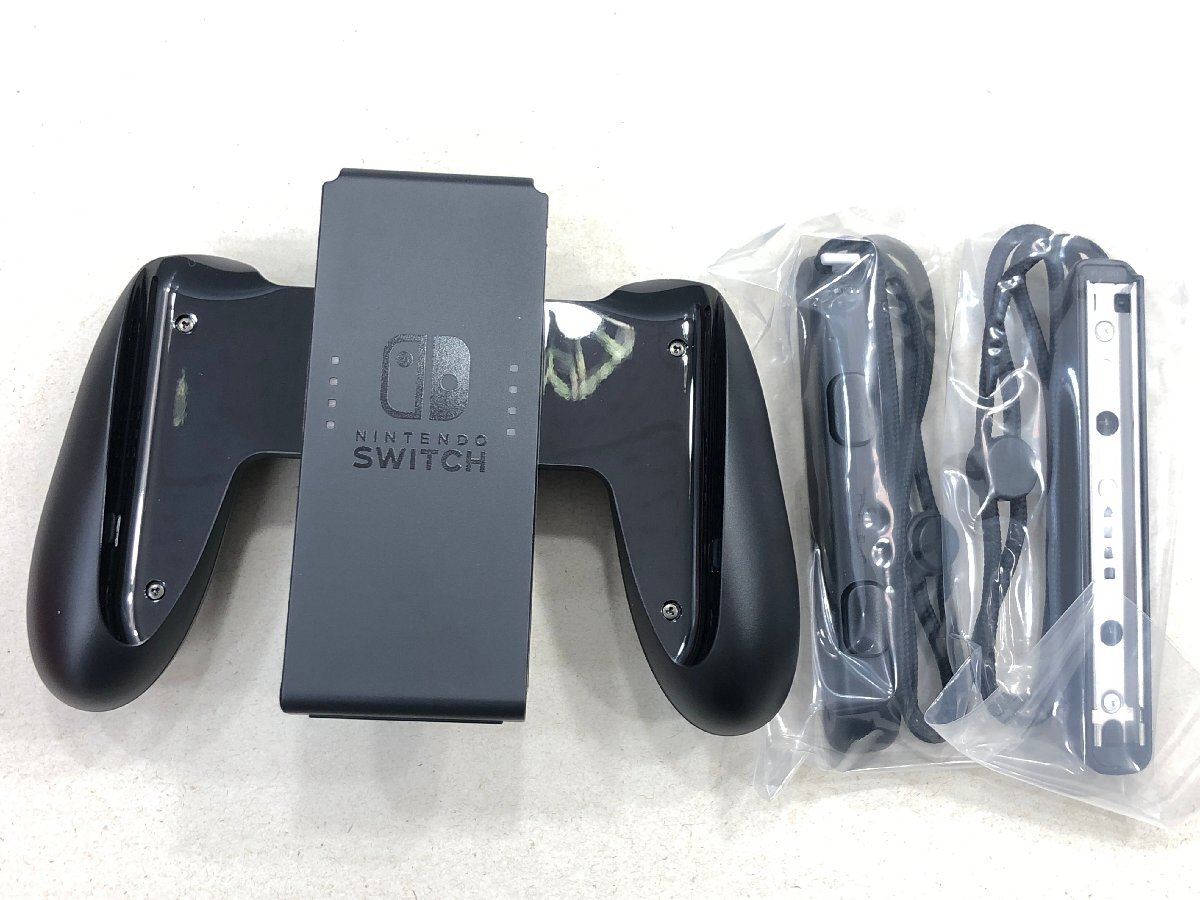 △【5】初期化済み Nintendo Switch/ニンテンドースイッチ 新型 ジョイコン ネオンブルー/ネオンレッド 同梱不可 1スタ_画像8