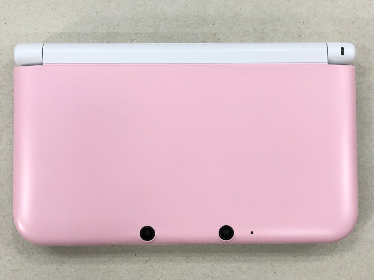 △【20】初期化済み Nintendo 3DSLL ピンク×ホワイト 任天堂 ニンテンドー 同梱不可 1スタ_画像2