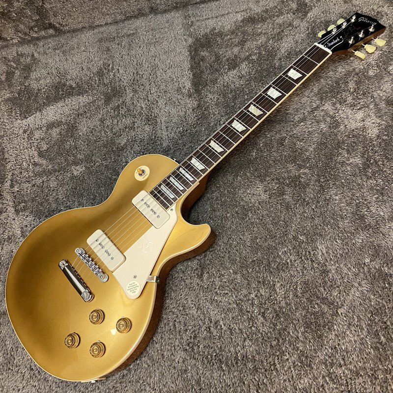 〇【中古】Gibson 50s Les Paul Standard Gold Top P-90 ギブソン スタンダード ゴールド 同梱不可 1円スタートの画像2