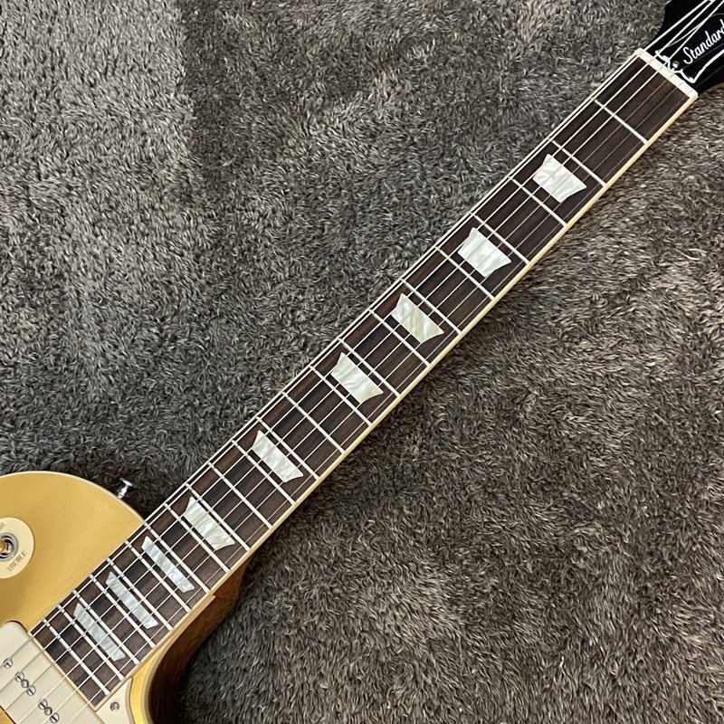 〇【中古】Gibson 50s Les Paul Standard Gold Top P-90 ギブソン スタンダード ゴールド 同梱不可 1円スタートの画像4