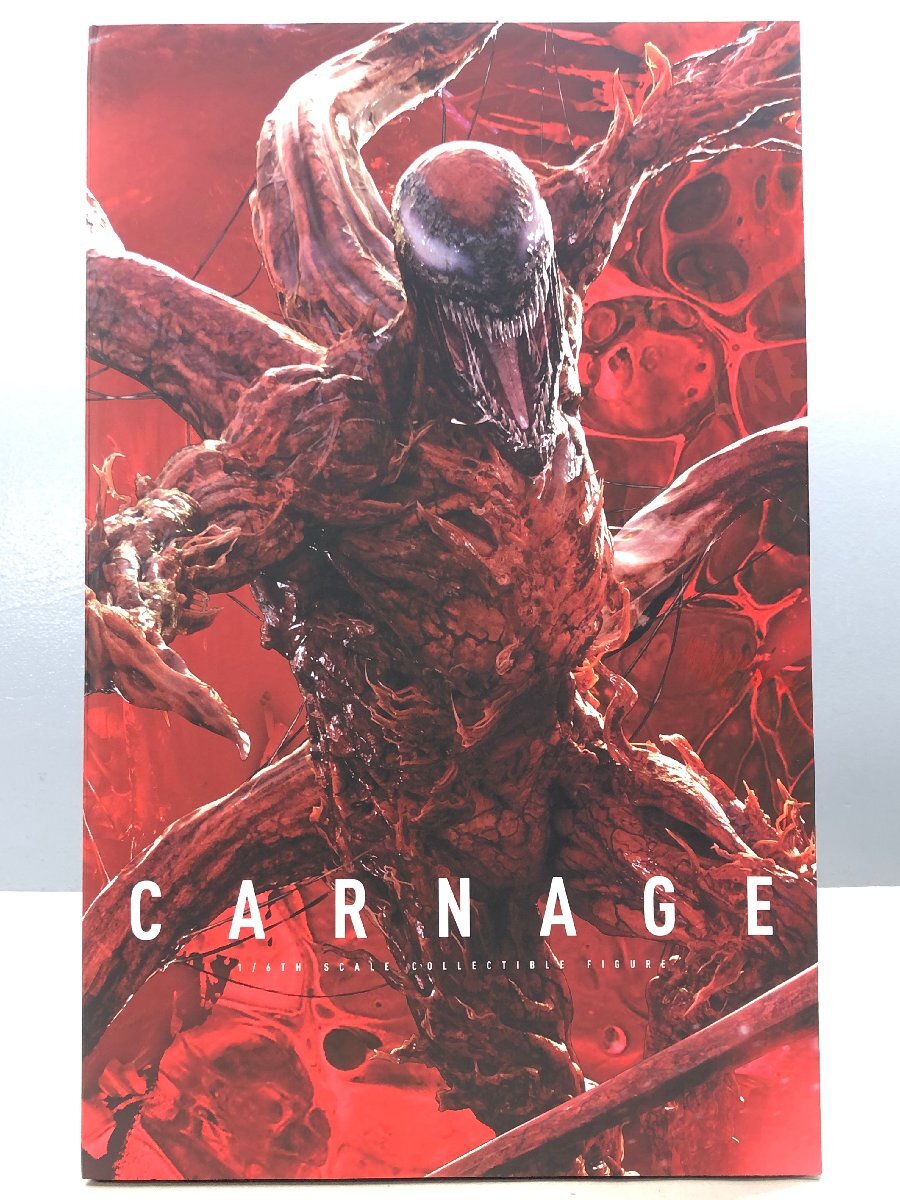 ^[3] unopened Hot Toys Movie master-piece Venom: Let There Be Carnage 1/6 car neijivenom including in a package un- possible 1 jpy start 
