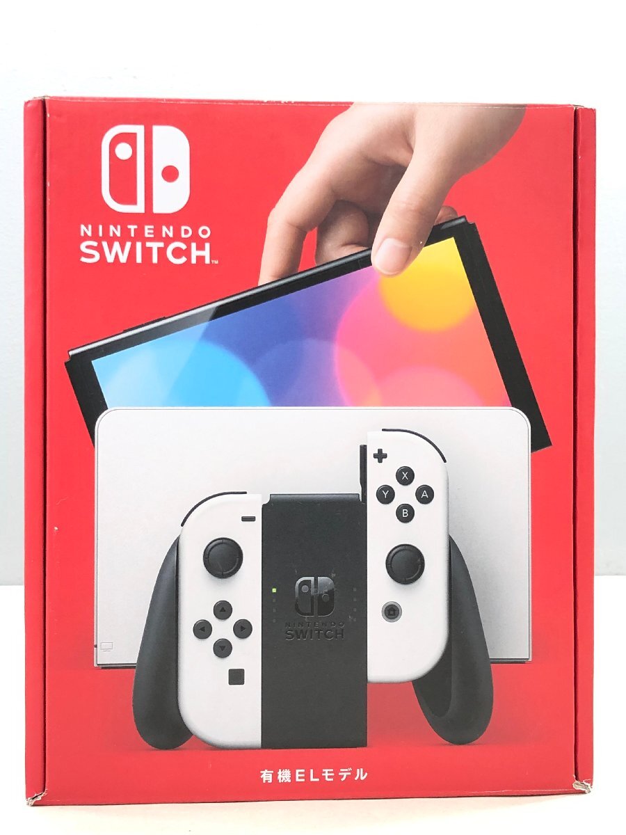^[3] the first period . ending Nintendo Switch/ Nintendo switch have machine EL model Joy navy blue white including in a package un- possible 1 start 