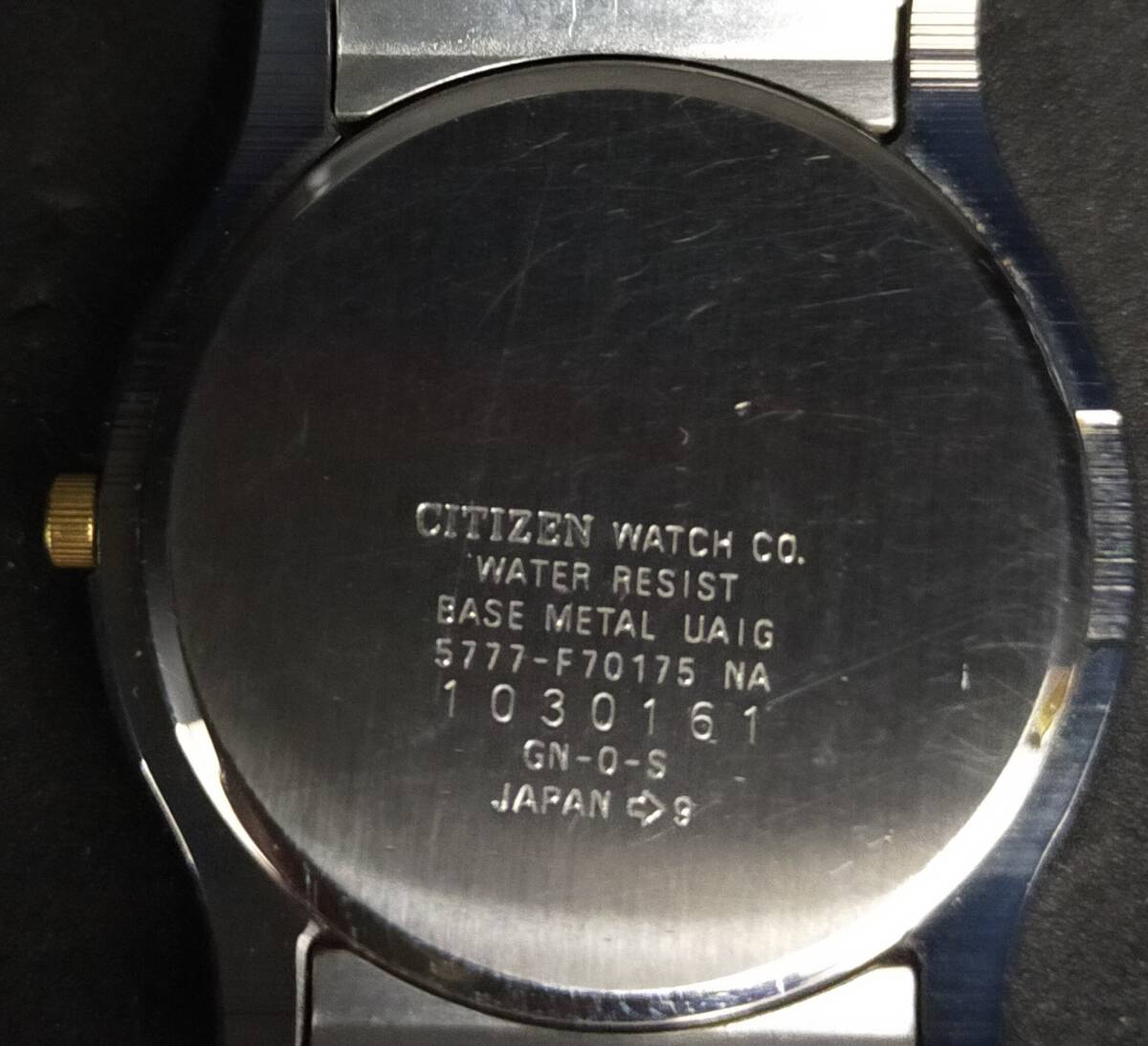 腕時計 CITIZEN EXCEED 5777-F70175 超硬ケース クォーツ 稼働品 シチズン エクシード_画像10