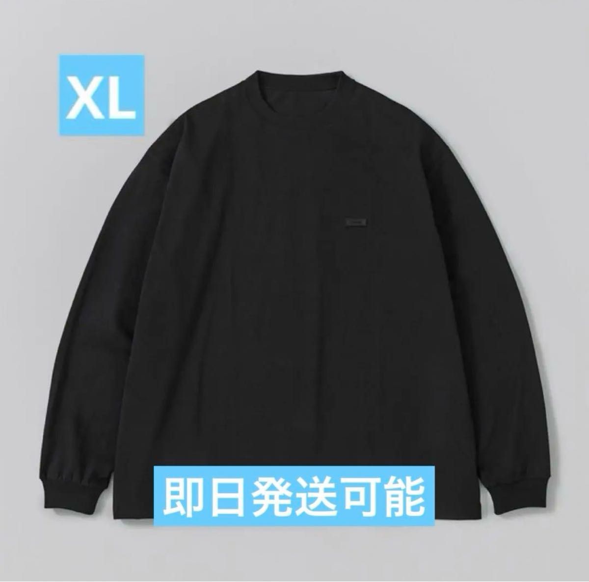 ennoy】2Pack L/S T-Shirts BLACK XL ennoy】2Pack L/S T-Shirts BLACK XL