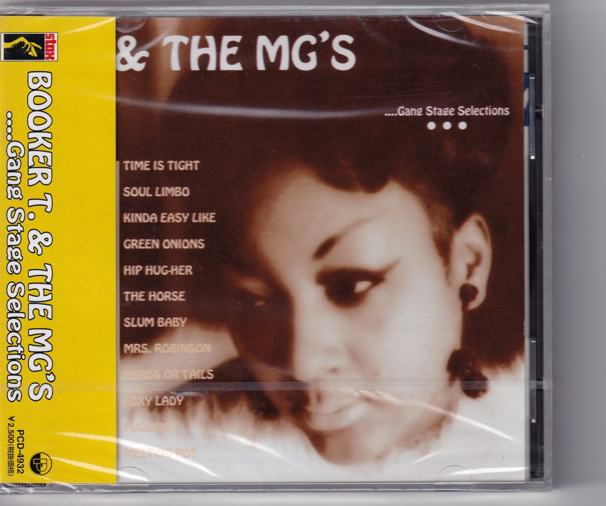 新品未開封CD　ブッカーT．＆ザ・MG'S　”…Gang Stage Selections”　PCD-4932_画像1