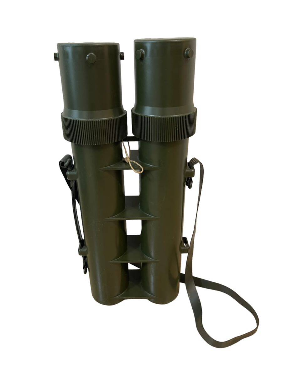 81ｍｍ 迫撃砲 砲弾ケース 弾薬ケース MORTAR CASE 2連 CONT No939 MK1 CHL 1993 ストラップ付_画像2