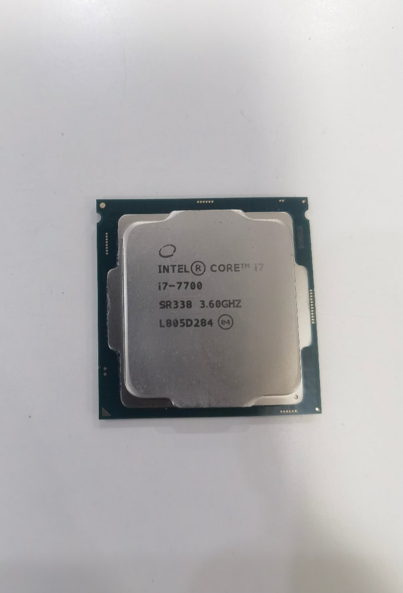 Intel CPU Core i7 7700 LGA【中古】CPU_画像1