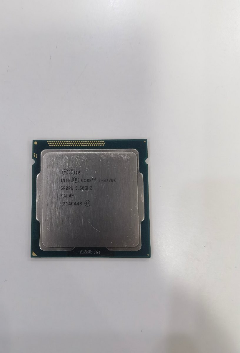 Intel CPU Core i7 3770K LGA【中古】CPUの画像1