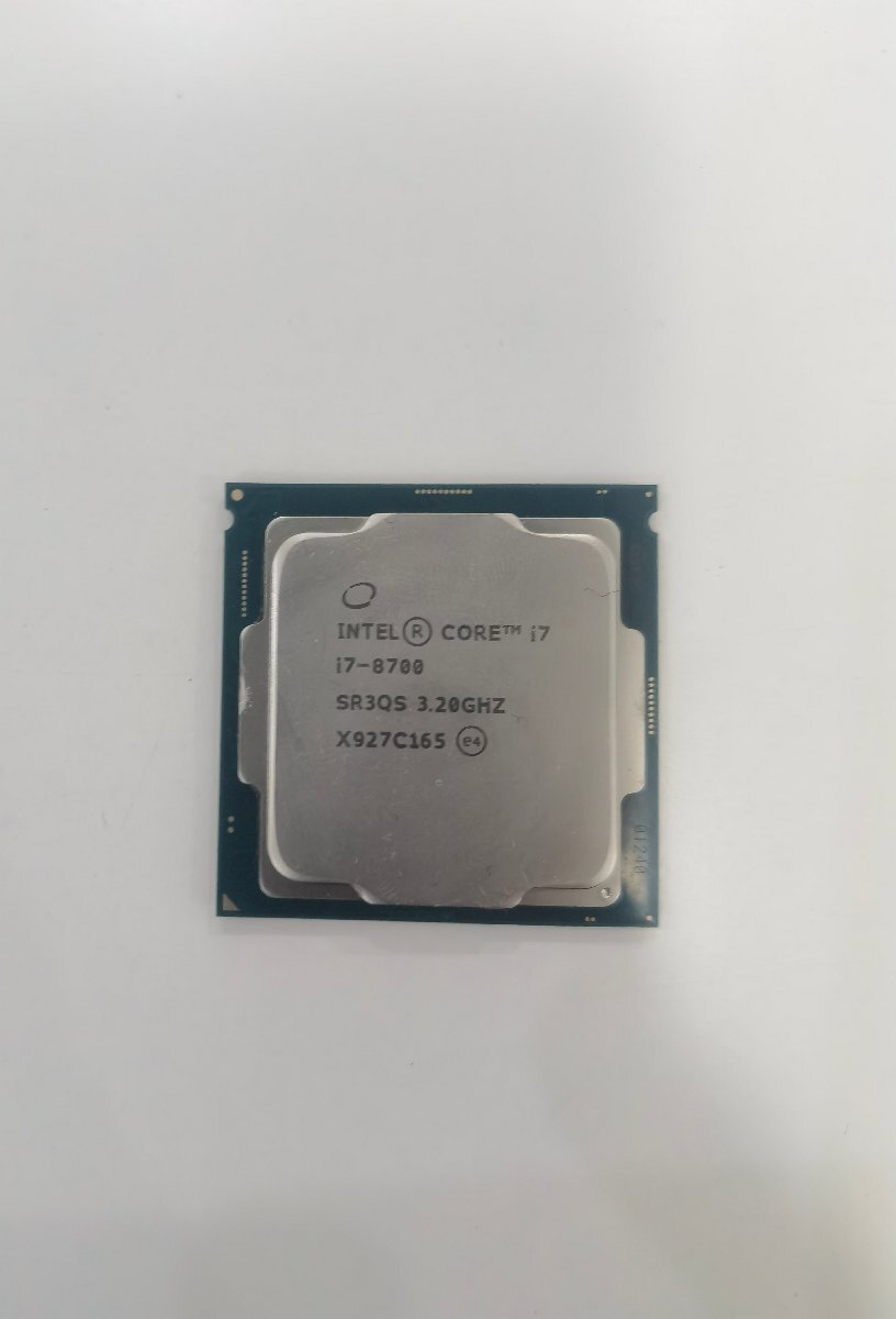 Intel CPU Core i7 8700 LGA【中古】CPU_画像1