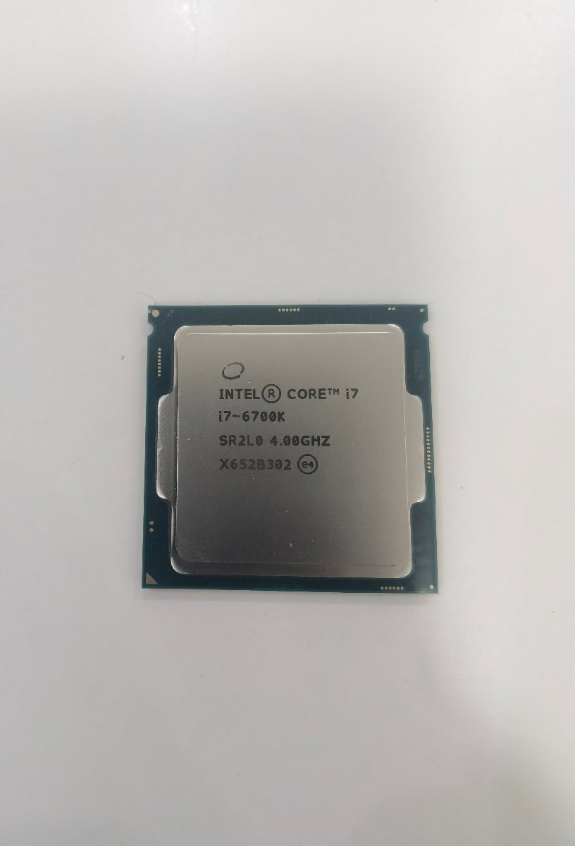Intel CPU Core i7 6700K LGA[ used ]CPU