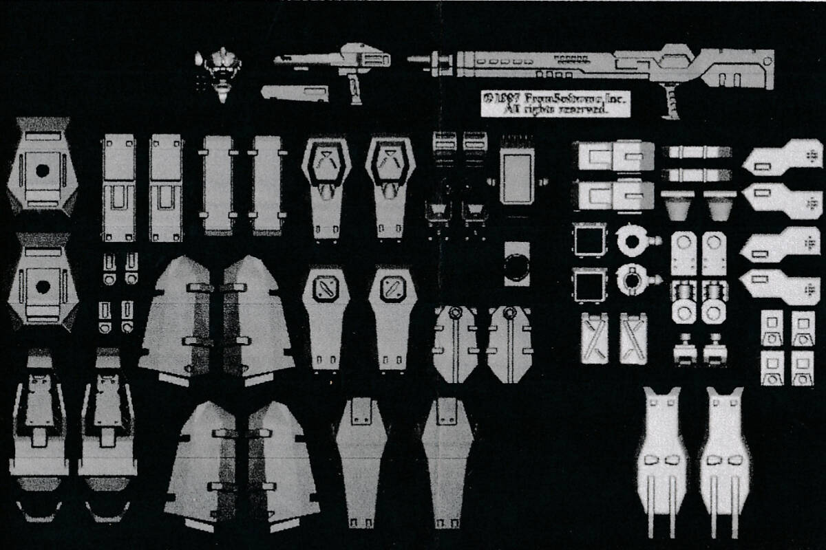 ワンフェス Plainswalker アーマードコア 1/72 ヴィーダー OP機体再現セット ガレージキット ガレキ レジン WF TFOトレフェス C3キャラホビ_画像4