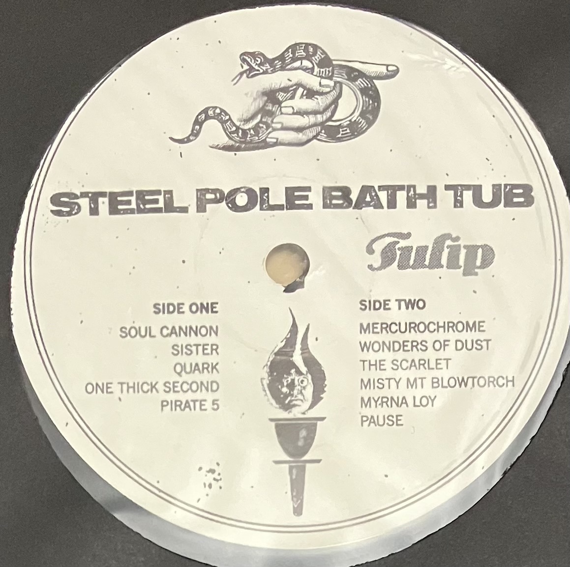 [ LP / レコード ] Steel Pole Bath Tub / Tulip ( Alternative Rock / Punk / Noise ] Sinister Torch Records オルタナ ロック パンク_画像3