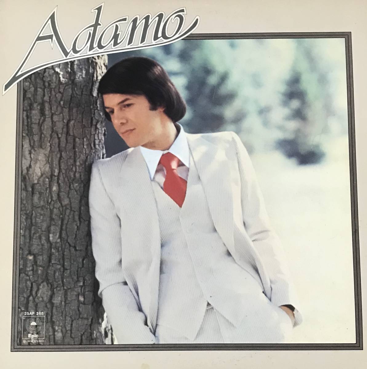 [ 見本盤 / LP / レコード ] Adamo / Adamo ( Rock / Chanson ) ロック シャンソン _画像1