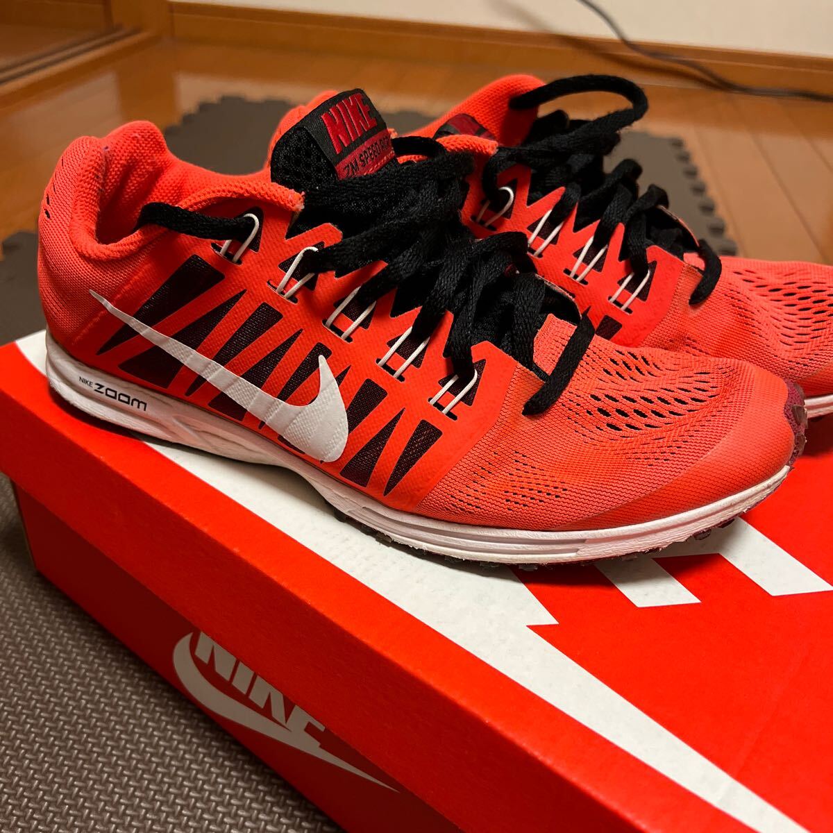 NIKE スニーカー ZM SPEED RCR オレンジ_画像1