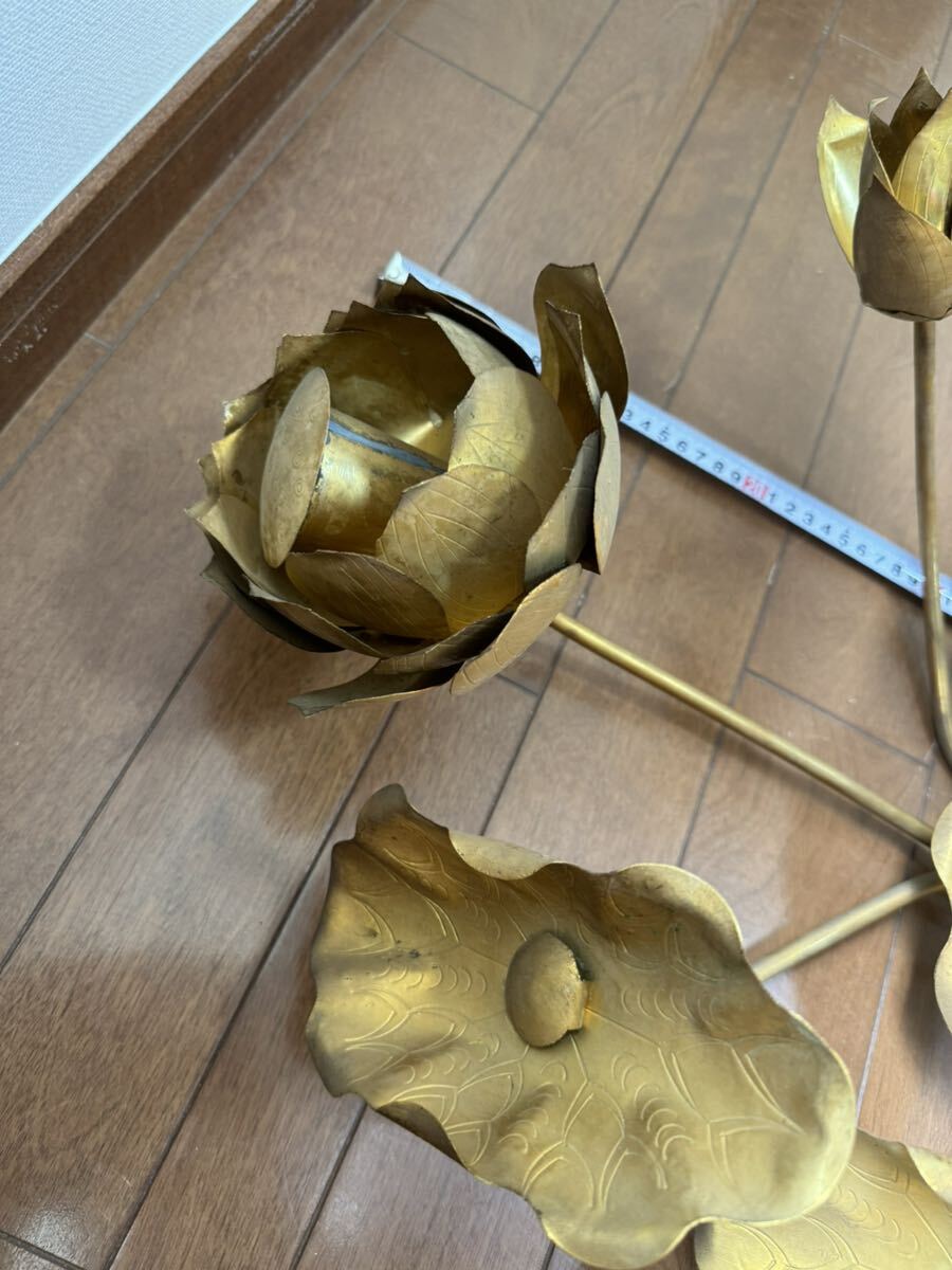 4500円 寺院仏具 特大常花① 高さ約93cm 同梱不可 - 仏具一般 4500円 寺院仏具 特大常花① 高さ約93cm 同梱不可 - 仏具一般