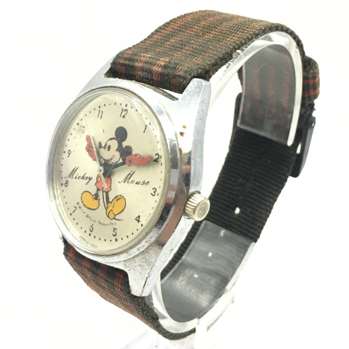 0C241-55 герой часы Mickey Mouse Mickey Mouse 3 стрелки мужской механический завод наручные часы 5000-7000 работа товар 